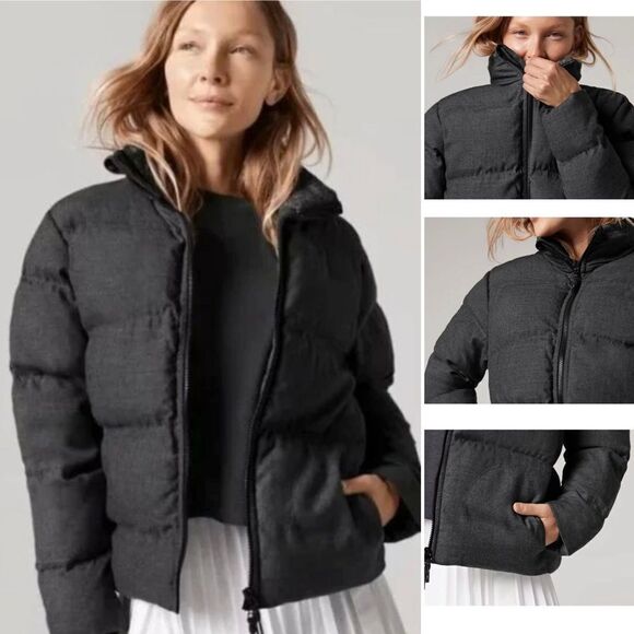 Allbirds Charcoal Gray Trino Puffer Jacket Sz XL NWT - Picture 2 of 16